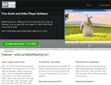 Tablet Screenshot of mediaplayerlite.net